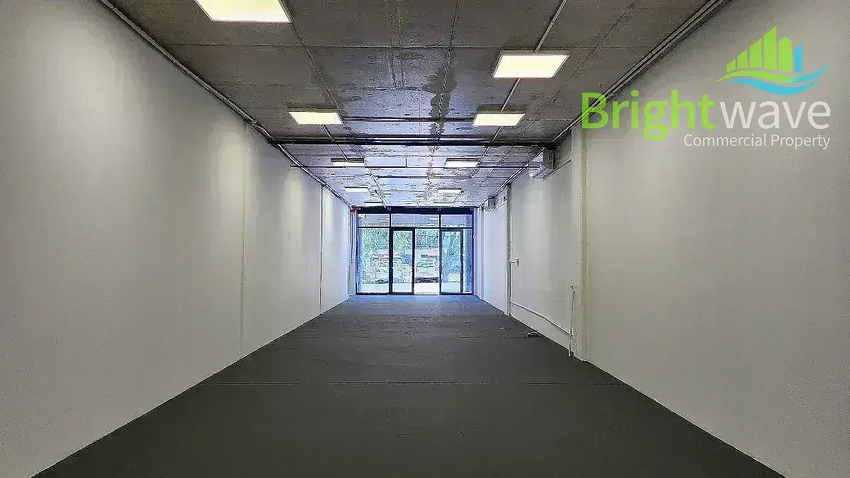 Open plan retail area at 78 On Edward