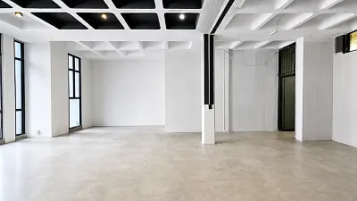 Open plan retail area at 78 On Edward