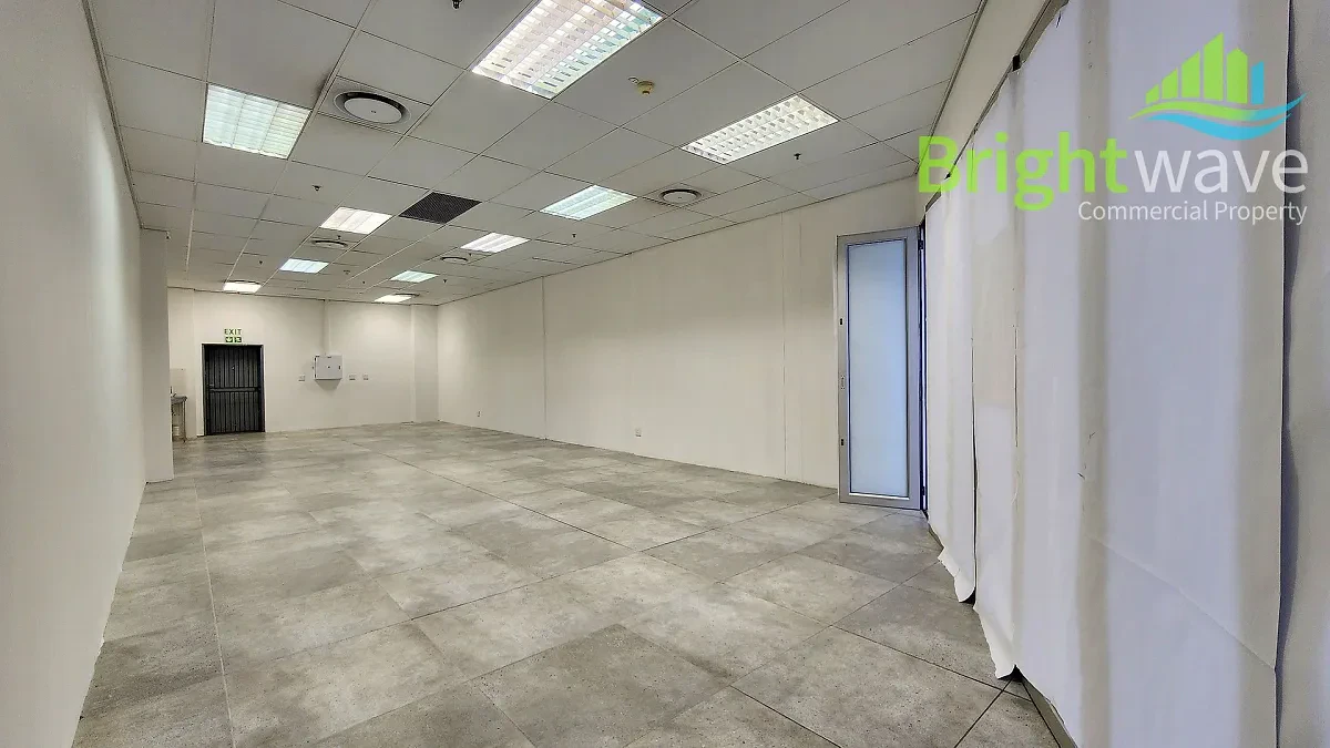 Open plan retail area at De Ville Centre