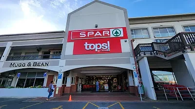 Interior of retail space at Palm Grove Centre