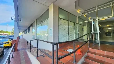 Open plan retail area at Palm Grove Centre