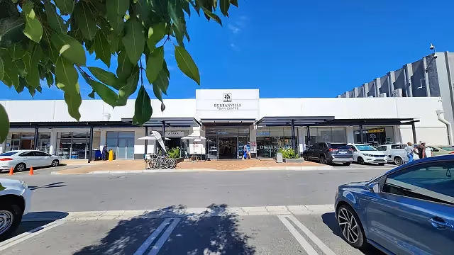 Durbanville Town Centre in Durbanville, exterior view.