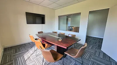 Open plan office area at Park Central