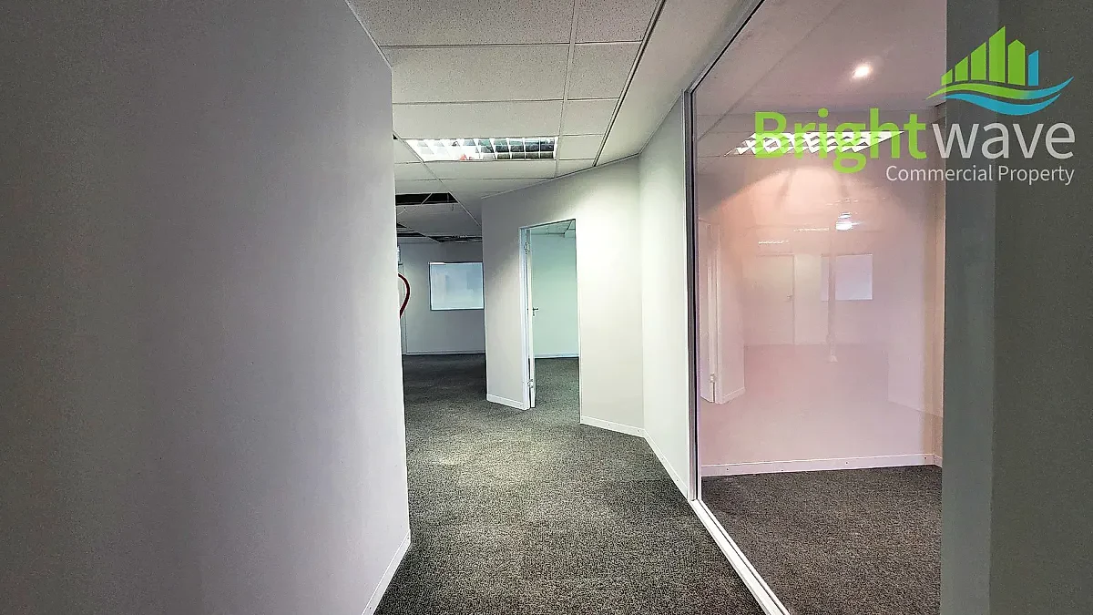 Open plan office area at The Forum
