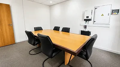 Office layout at The Forum, Century City