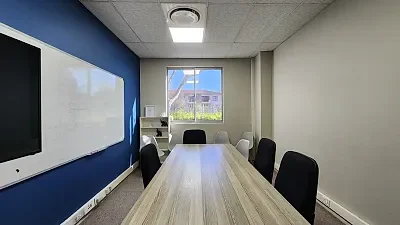Open plan office area at Frazzitta Business Park