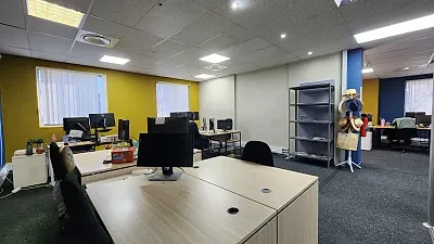 Office layout at Frazzitta Business Park, Durbanville