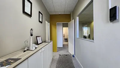 Open plan office area at Frazzitta Business Park
