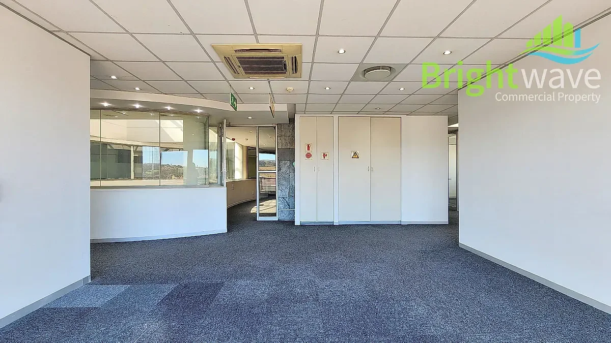 Open plan office area at Bloemhof Building