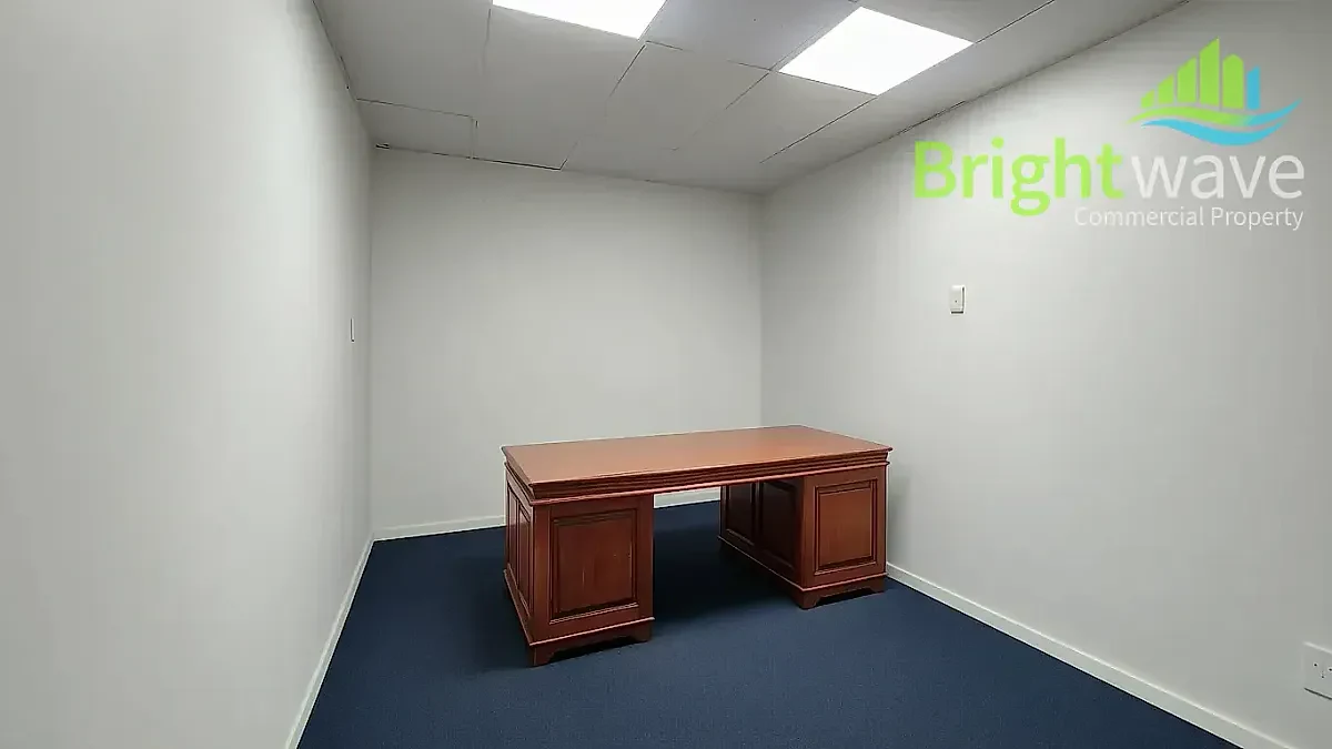 Open plan retail area at Bloemhof Building