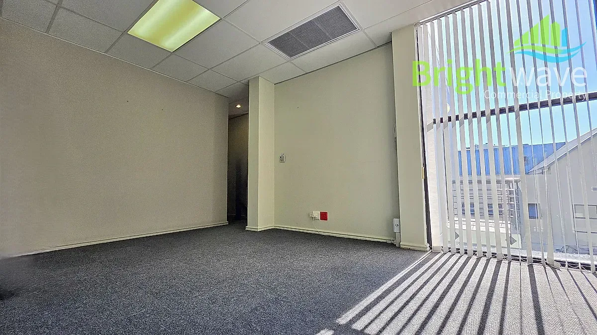 Open plan office area at Canal Edge Office Park