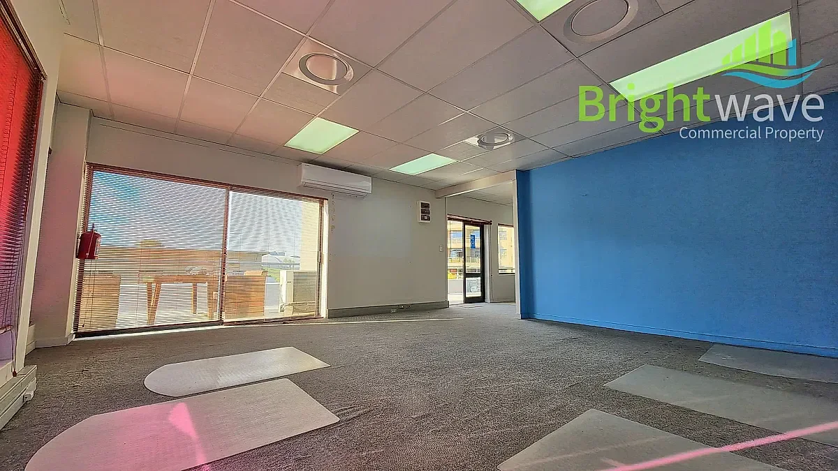 Open plan office area at Canal Edge Office Park
