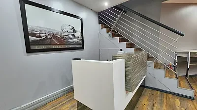 Open plan office area at Canal Edge Office Park