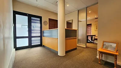 Open plan office area at Canal Edge Office Park