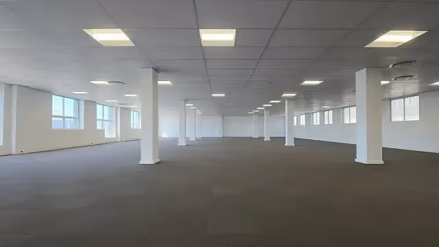 630 m2 office not available at Golden Mile in Tyger Valley, open plan interior.