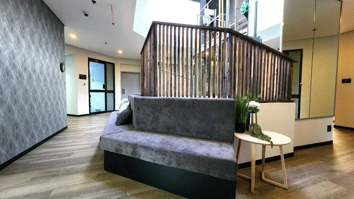 Open plan office area at Parc Du Cap Office Park