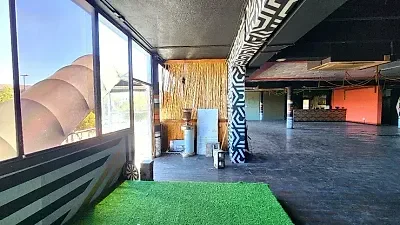Open plan office area at Omni Park