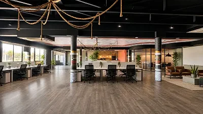 Office layout at Omni Park, Tyger Valley