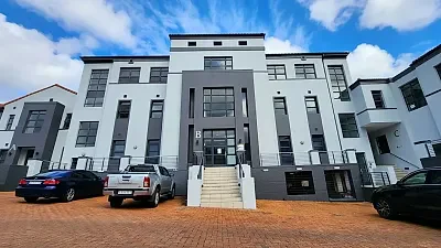 Open plan office area at Estuary Suites