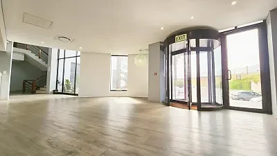 Open plan office area at 1 Boundary Road