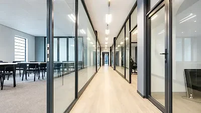 Office layout at 1 Boundary Road, Century City