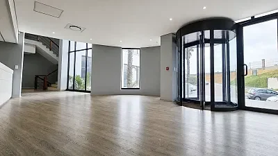 Open plan office area at 1 Boundary Road