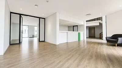 Office layout at 1 Boundary Road, Century City