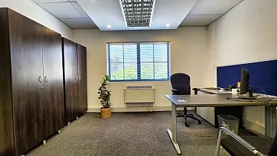 Open plan office area at 3 Waterford Mews