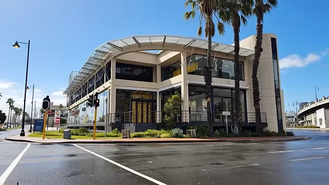 Smartsurv House in Century City, exterior view.