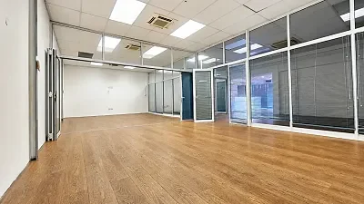 Office layout at Century Gate, Century City