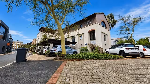 8 Waterford Mews in Century City, exterior view.