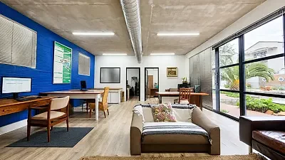 Office layout at 8 Waterford Mews, Century City