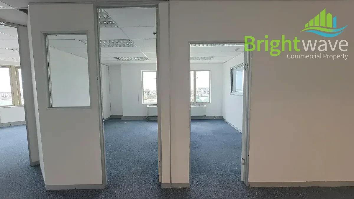 Open plan office area at Canal Walk Office Towers