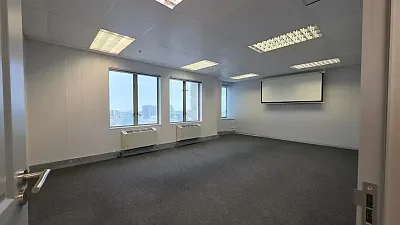 Open plan office area at Canal Walk Office Towers