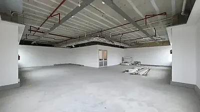 Open plan office area at Canal Walk Office Towers