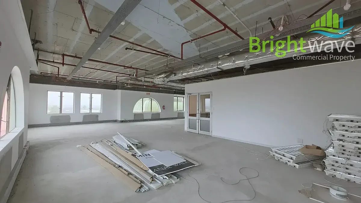 Open plan office area at Canal Walk Office Towers