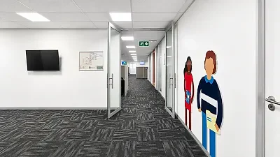 Centennial Place, available office to let in Century City