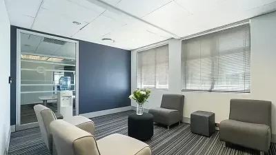 Open plan office area at Colosseum