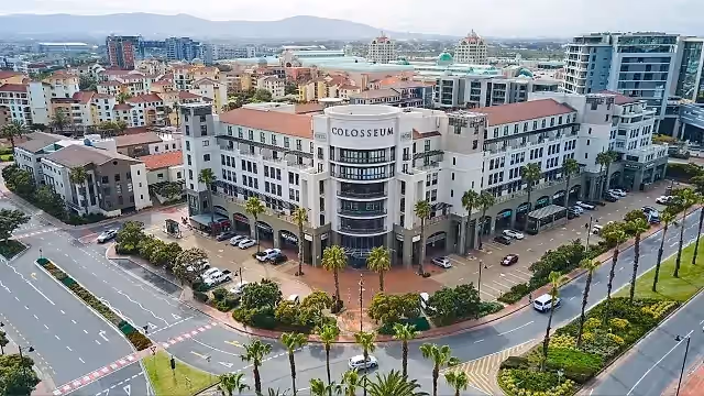 214 m2 commercial to let at Colosseum in Century City, exterior interior.