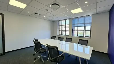 Open plan office area at No.1 Waterhouse
