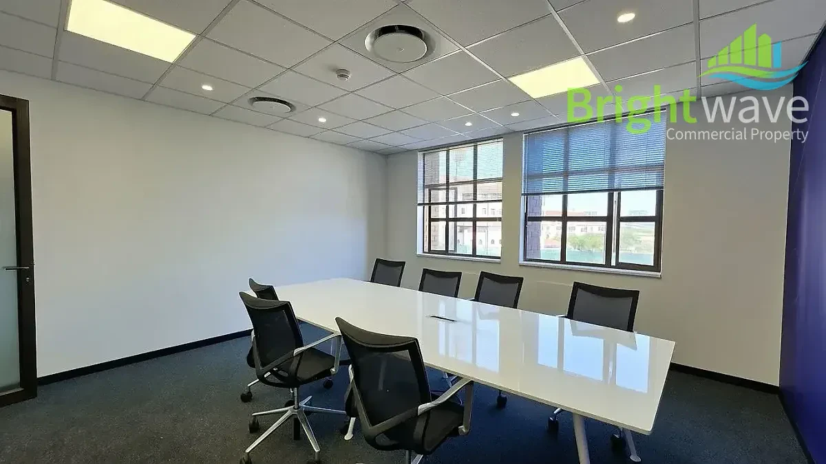 Open plan office area at No.1 Waterhouse