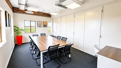 Open plan office area at No.1 Waterhouse