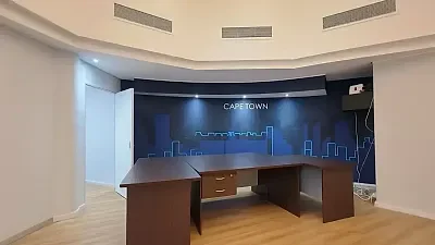 Open plan office area at Nordic Park